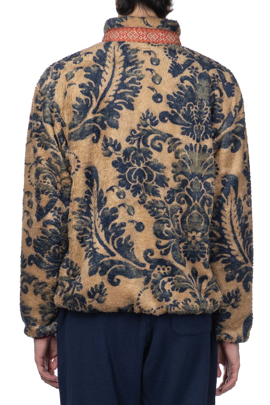 Kapital DAMASK Fleece ZIP Blouson - Beige