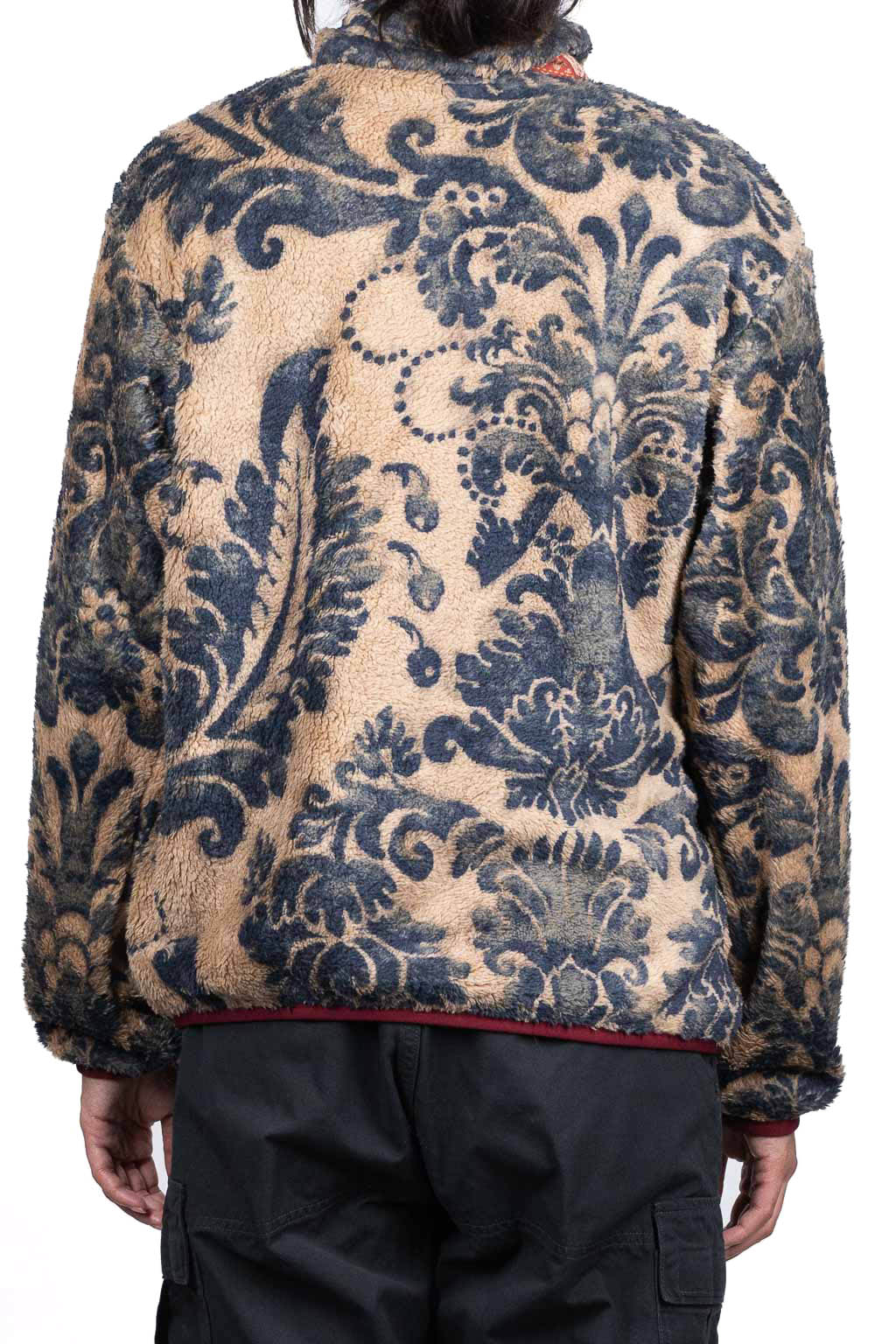 Kapital DAMASK Fleece ZIP Blouson - Beige