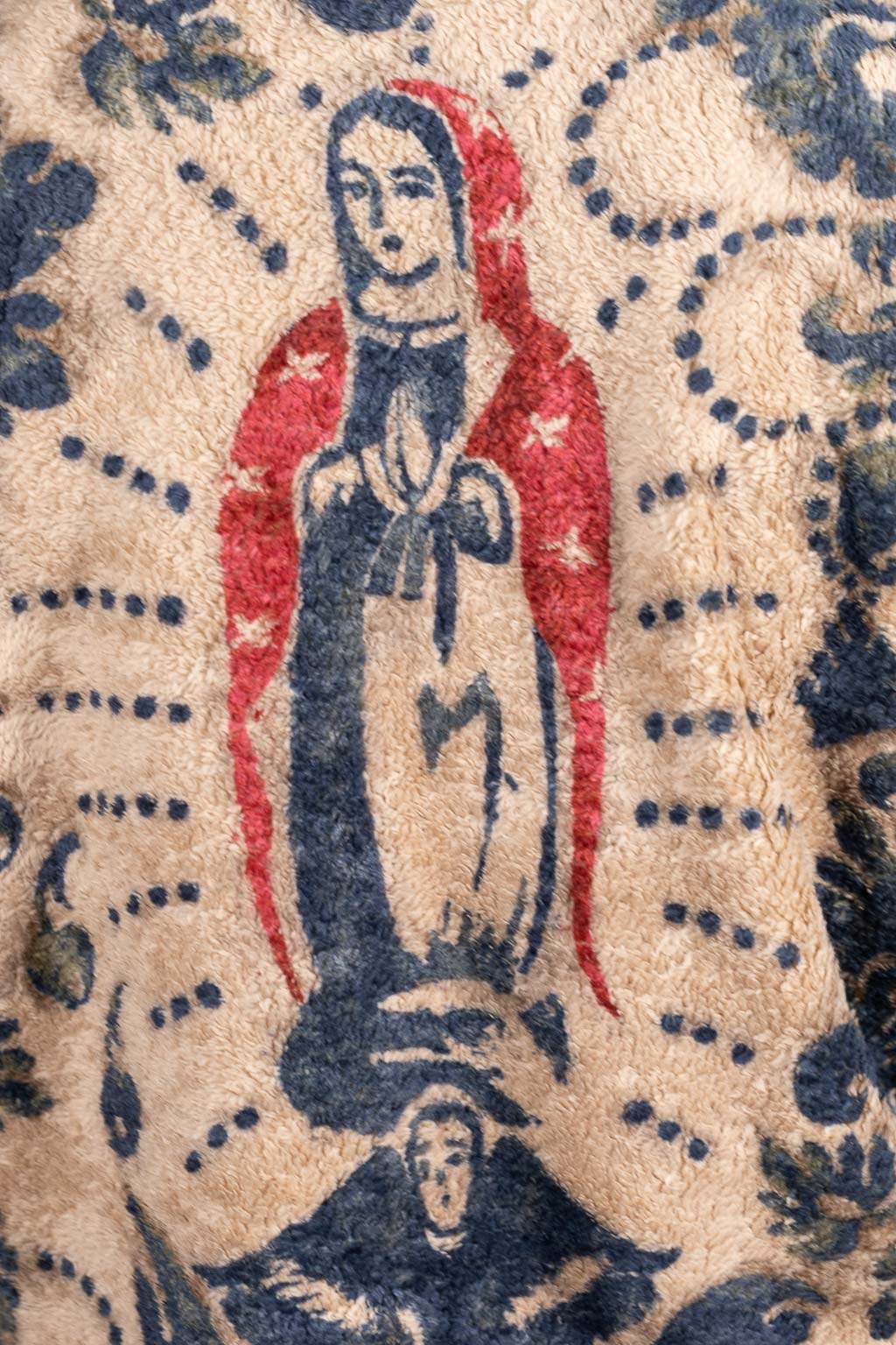 Kapital DAMASK Fleece ZIP Blouson (VirginMary)