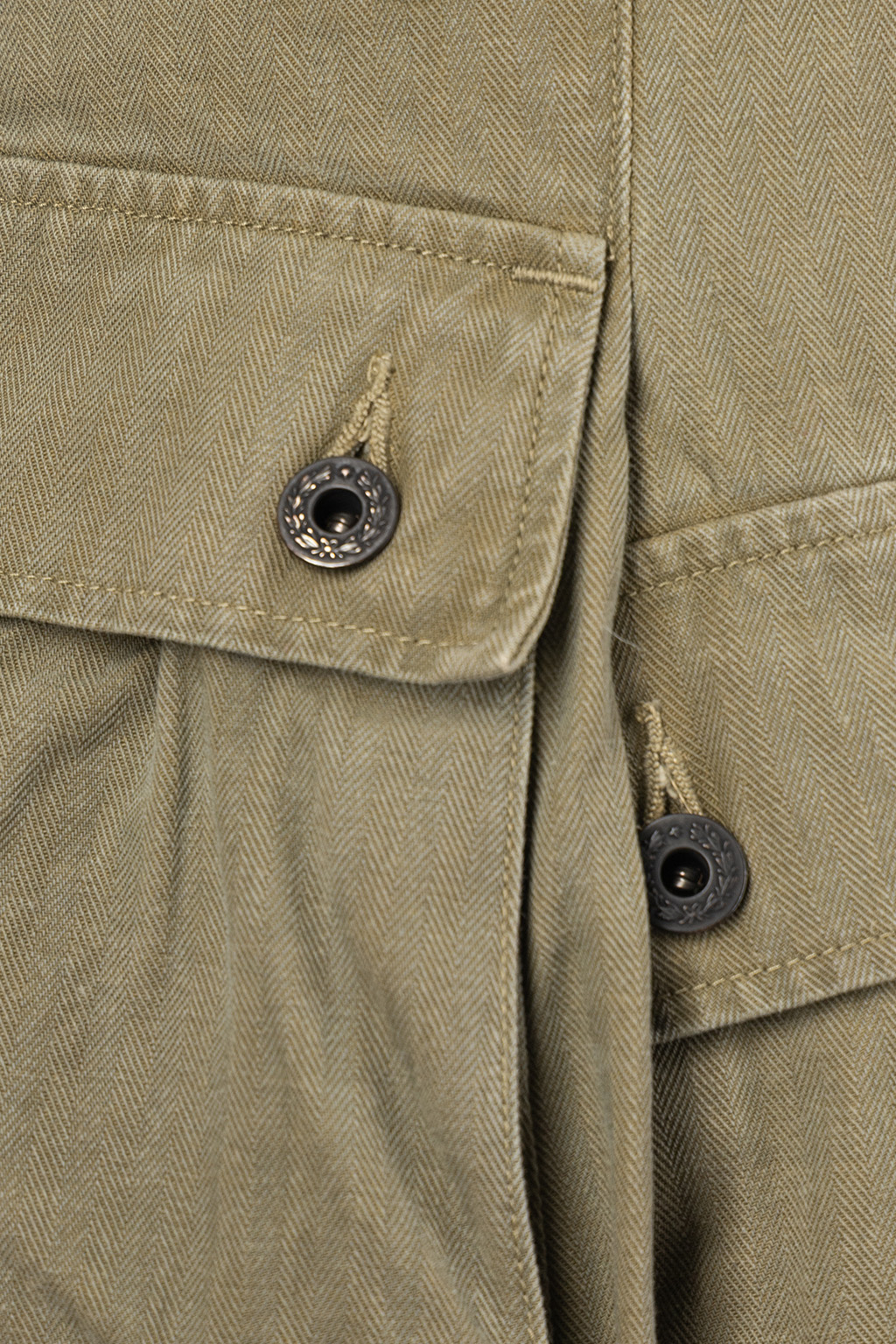 Kapital - Herringbone JUMBO MONKEY Pants - Khaki
