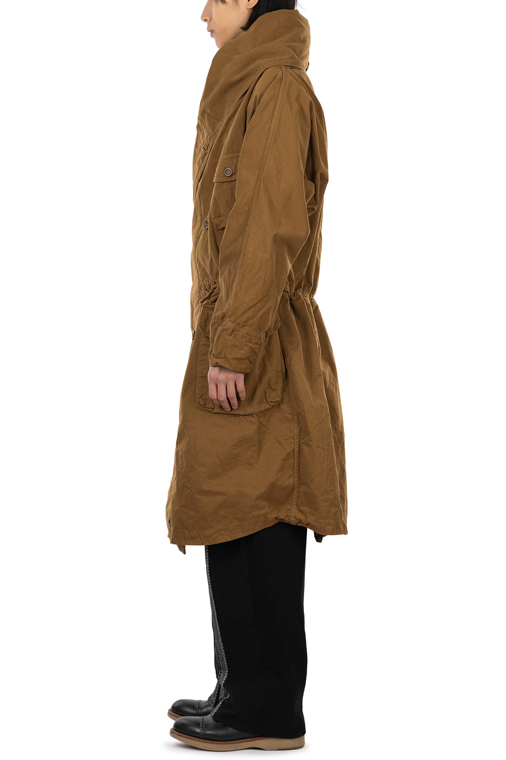 Kapital - Katsuragi Cotton Tall RING Coat - Gold