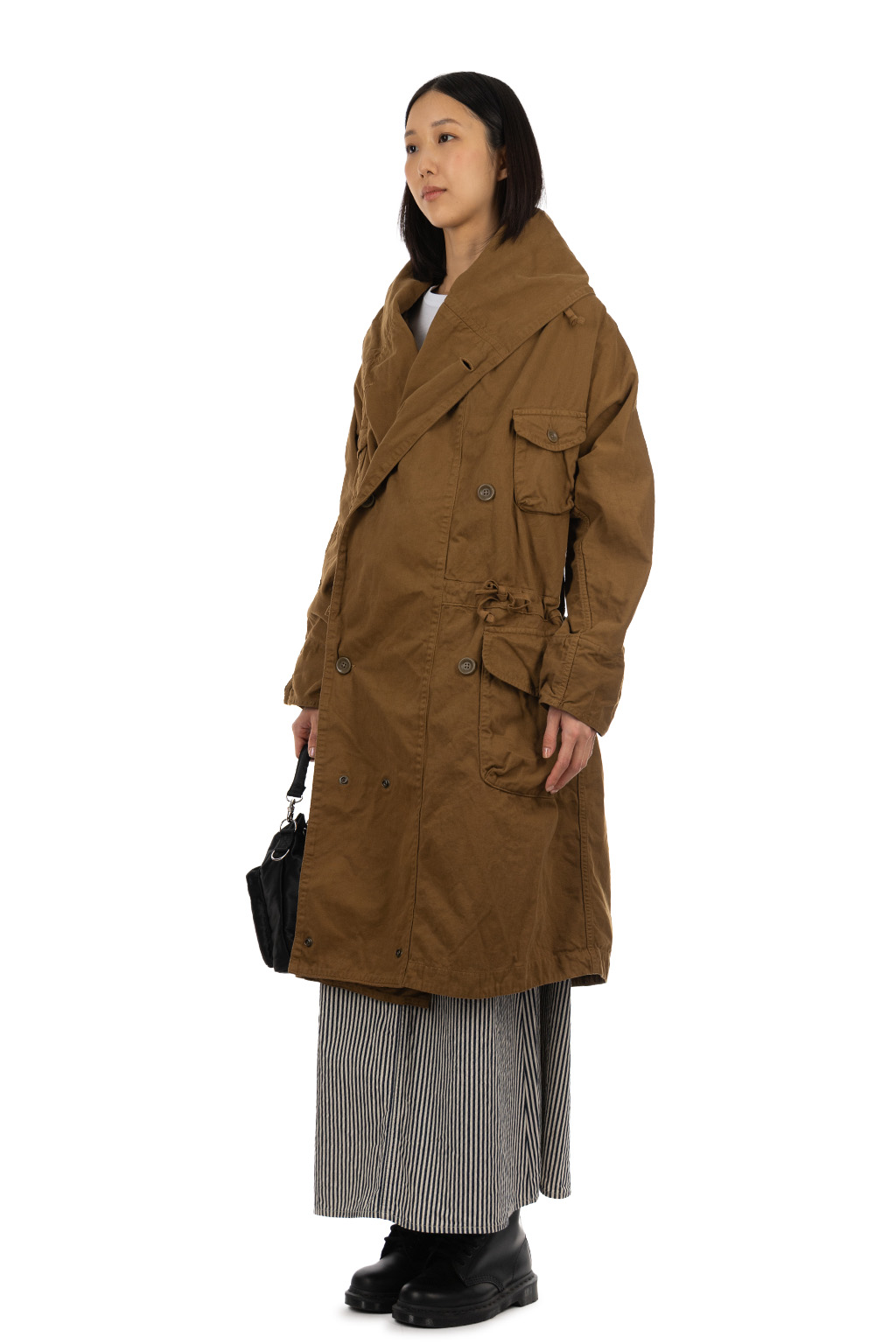 Kapital - Katsuragi Cotton Tall RING Coat - Gold