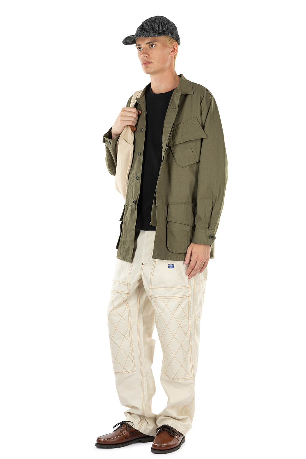 Kapital - Light Canvas LUMBER Pants - Natural