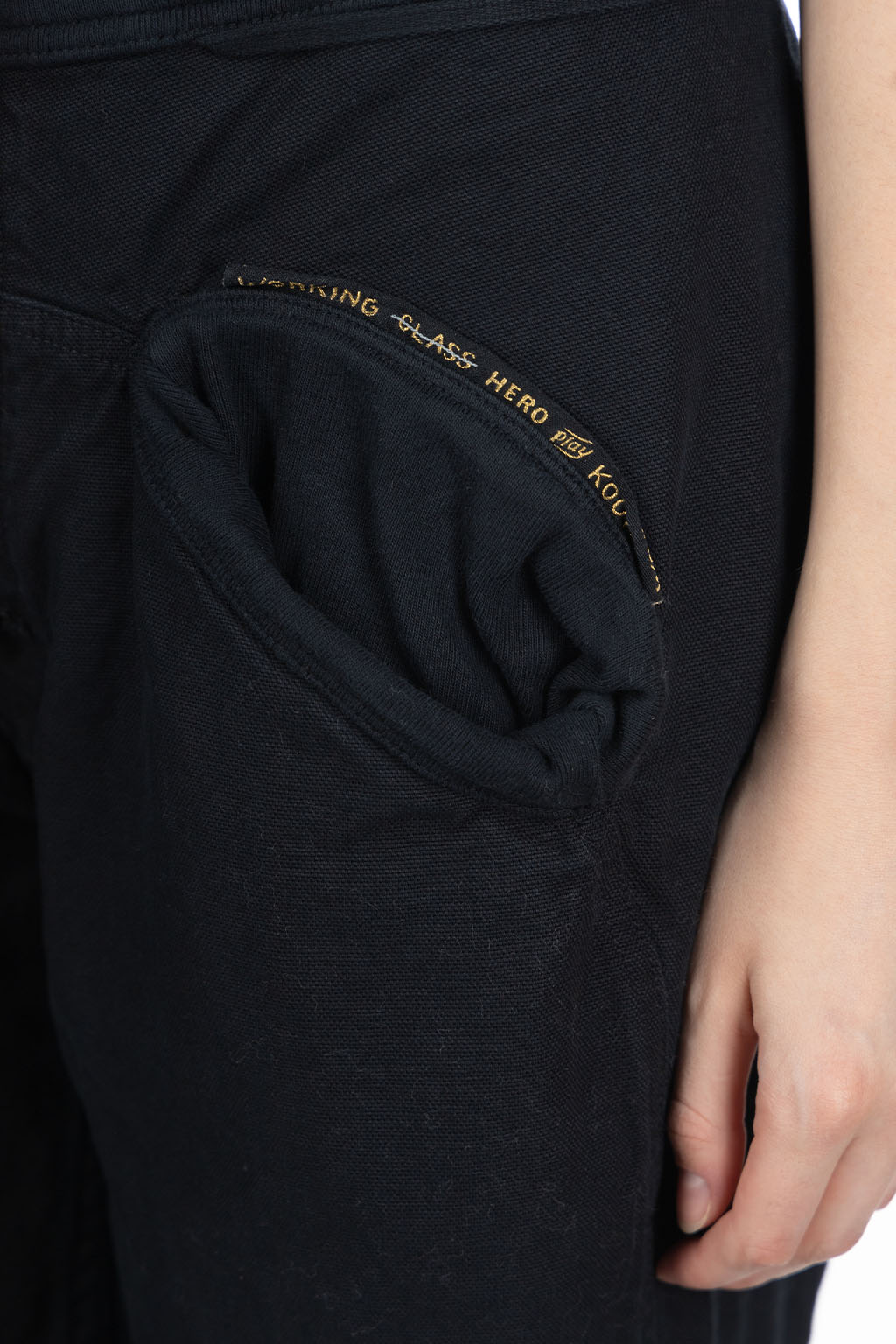 Kapital Light Canvas SAROUEL NOUVELLE Pants - Black