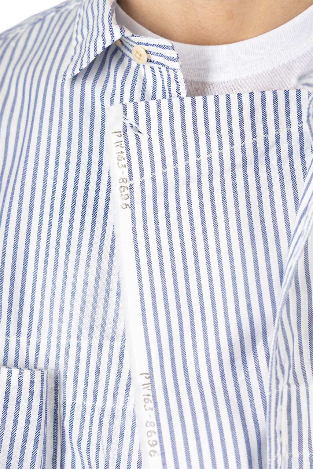 Kapital - OX Stripe Anorak Shirt - Blue