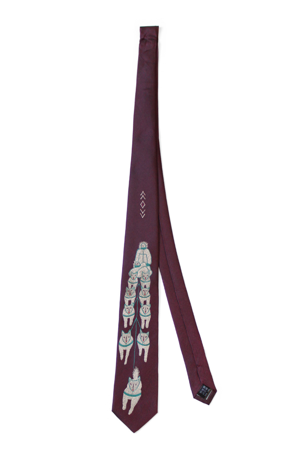 Kapital - Silk Twill DOG-TEAM Tie - 3 Color Choices