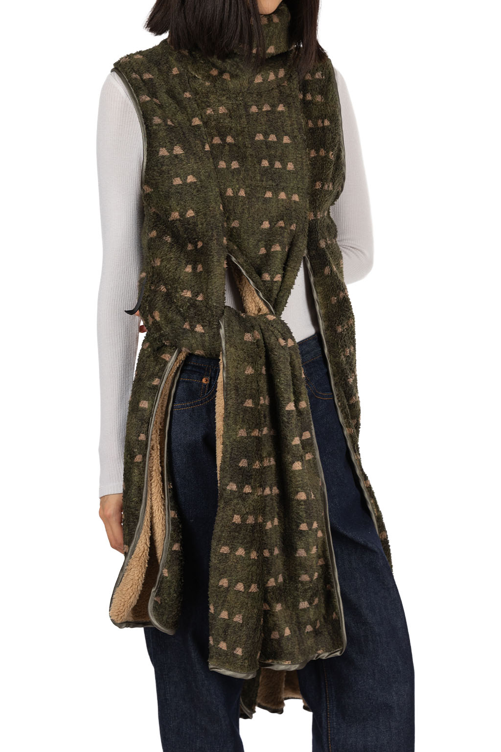 Kapital - TSUME-SHOHBU Fleece LAMP Dress 