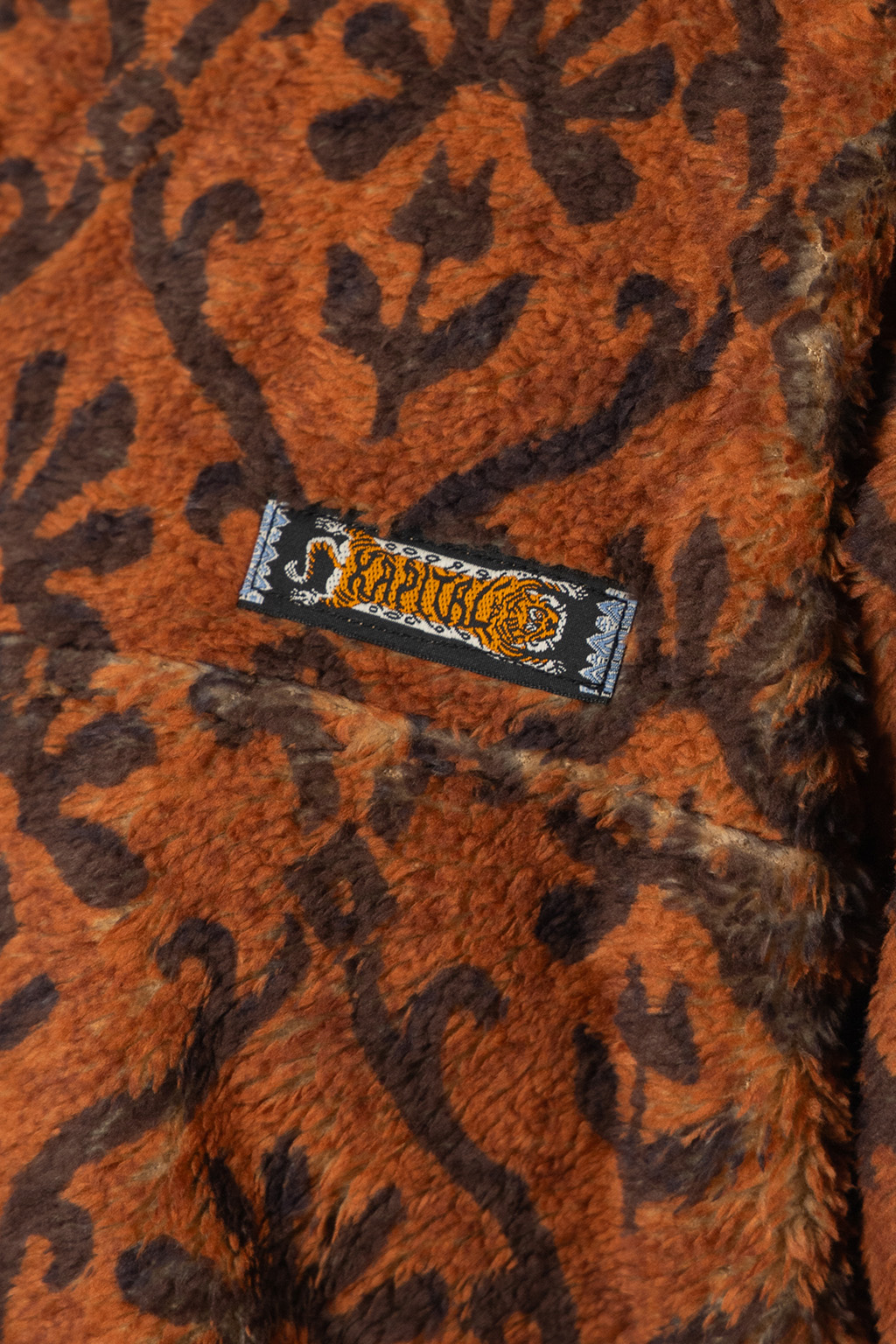 Kapital YOSEMITE Arabesque Fleece Pullover - Brown