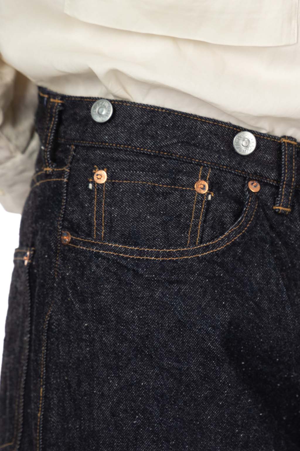 Kaptain Sunshine - 1930 Straight Denim Pants - One Wash