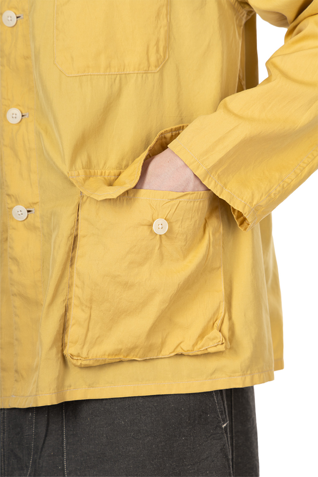 Kaptain Sunshine - Safari Shirt Jacket -Butter