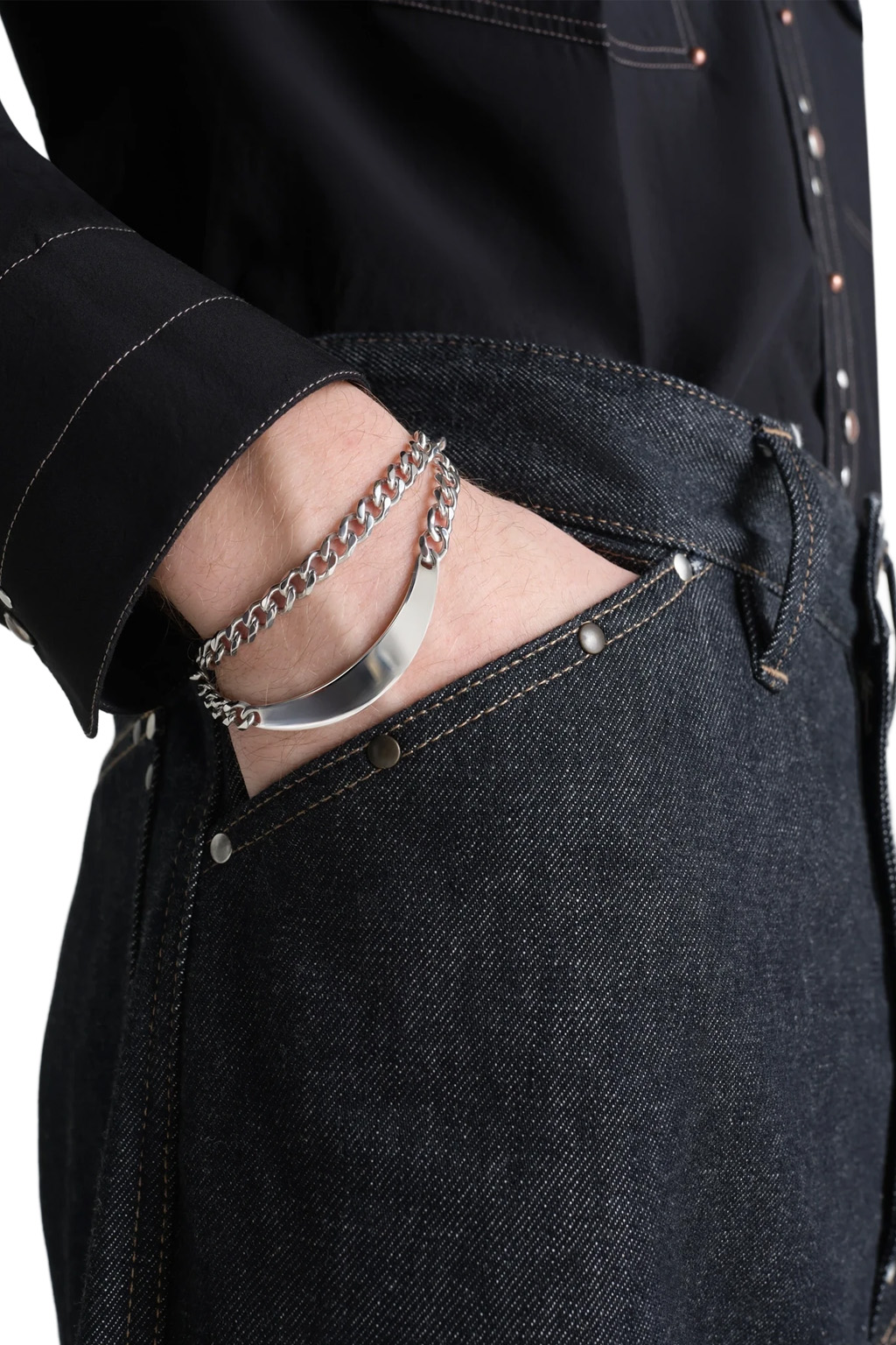 Lemaire - ID Bracelet - Men - Silver