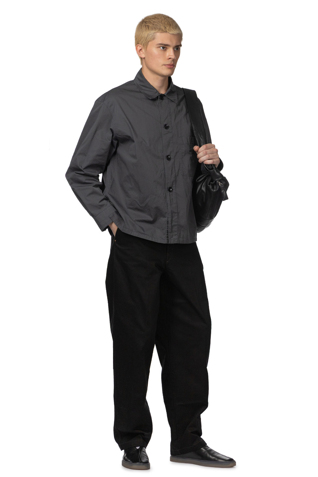 Lemaire - Pyjama Shirt - Carbon Grey