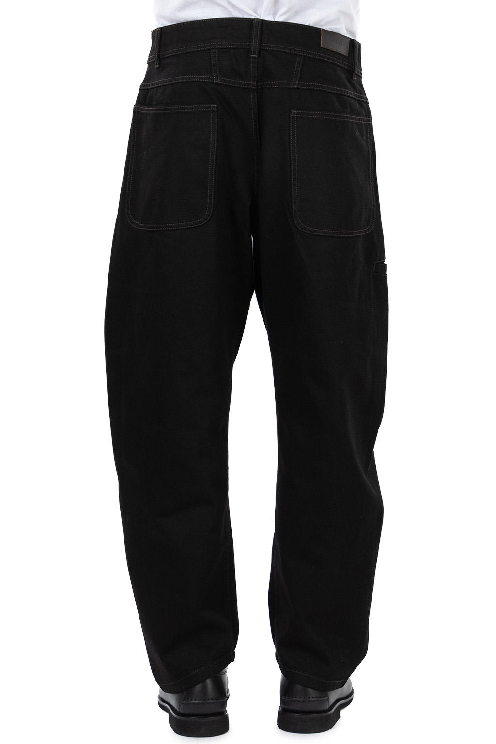 Lemaire - Twisted Workwear Pants - Heavy Black Denim - Black