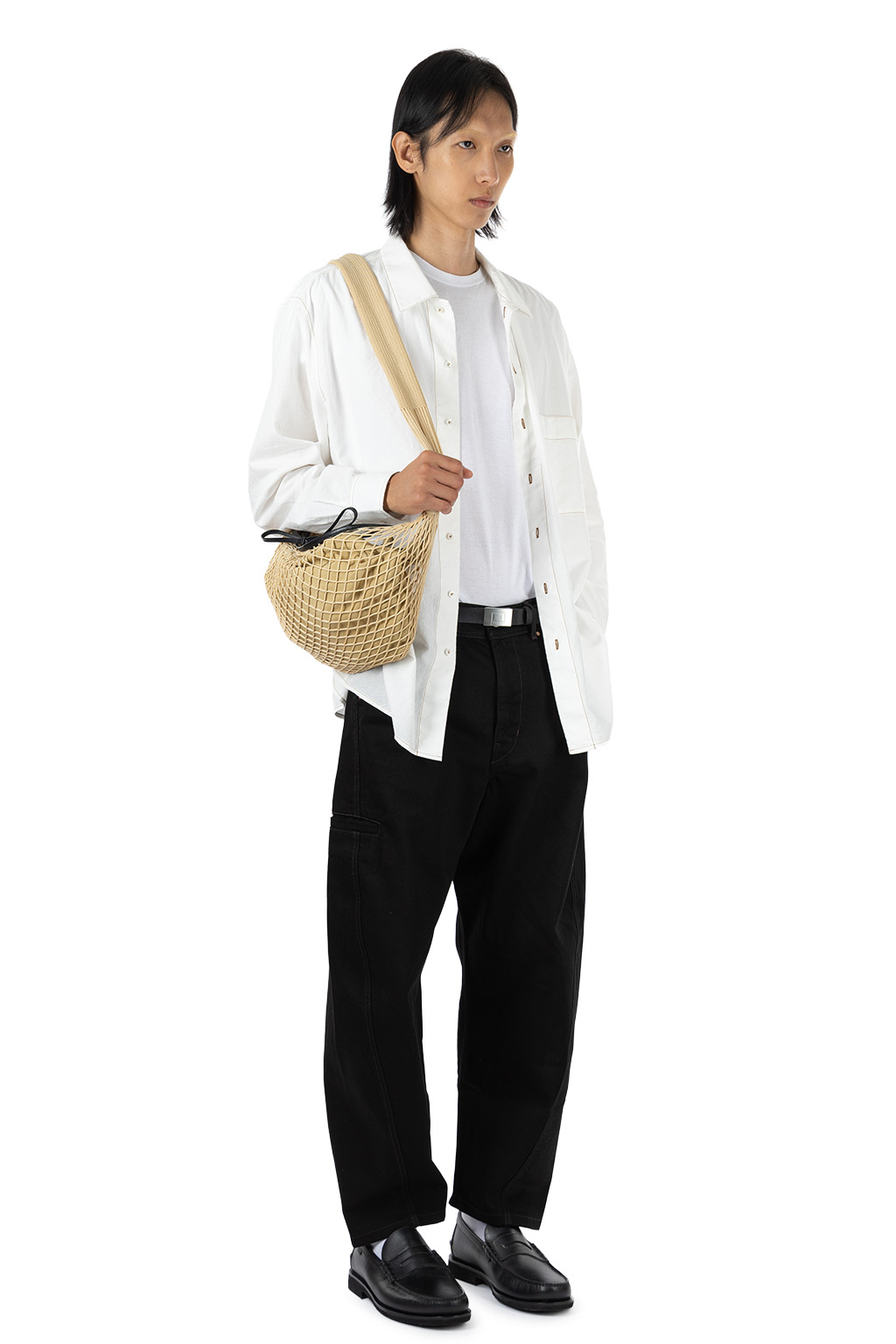 Lemaire - Twisted Workwear Pants - Heavy Black Denim - Black