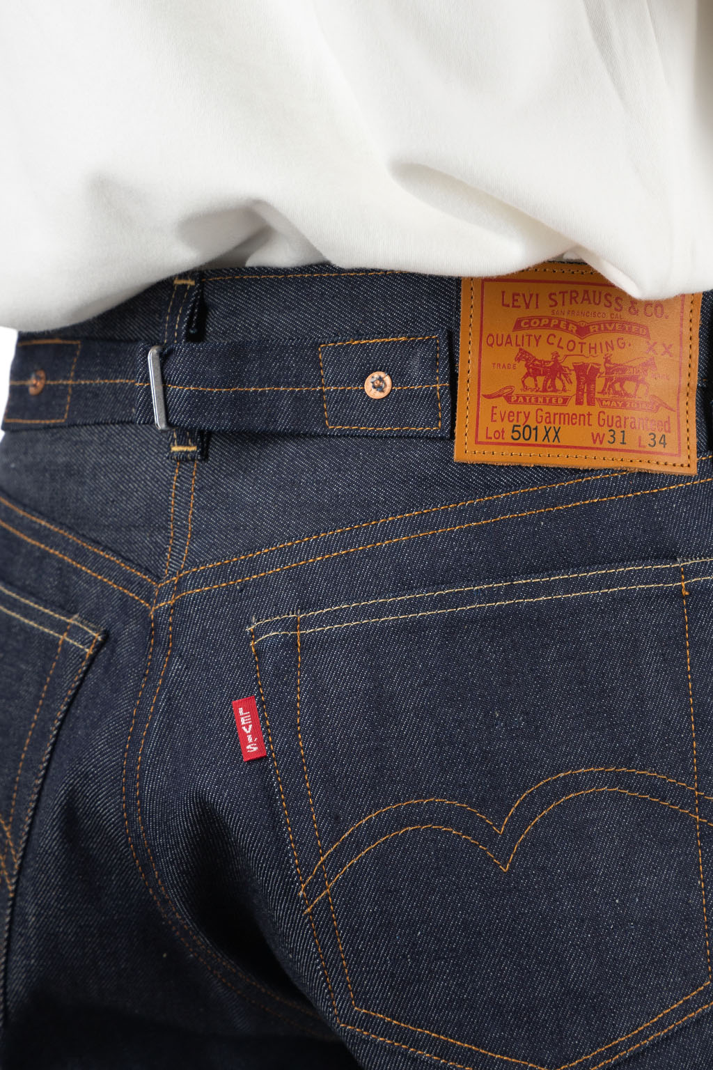 Levi's Made In Japan - 1937 501 Original Fit Men's Jeans - Dark Indigo Rigid 1937