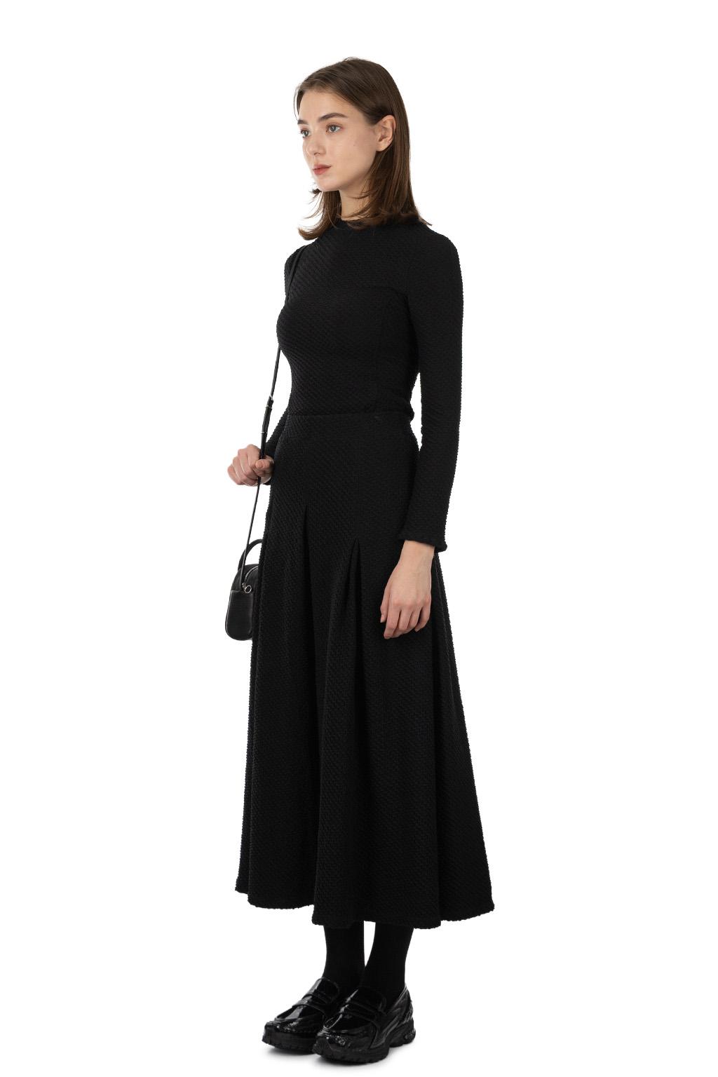 Mame Kurogouchi - Jersey Flare Skirt - Black