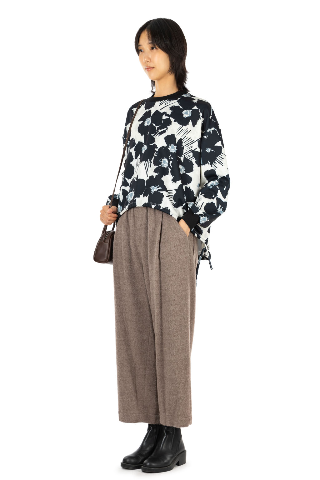 Manon -  KNIT LONG SLEEVE SPINDLE TEE