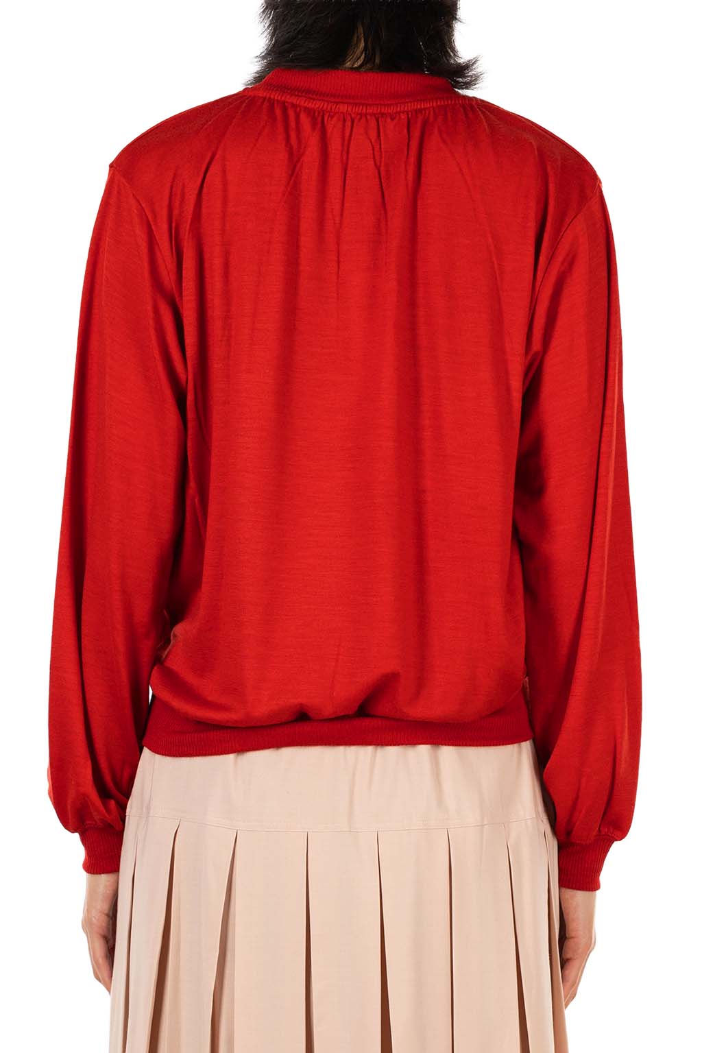 Manon - WOOL GATHER NECK LS TEE