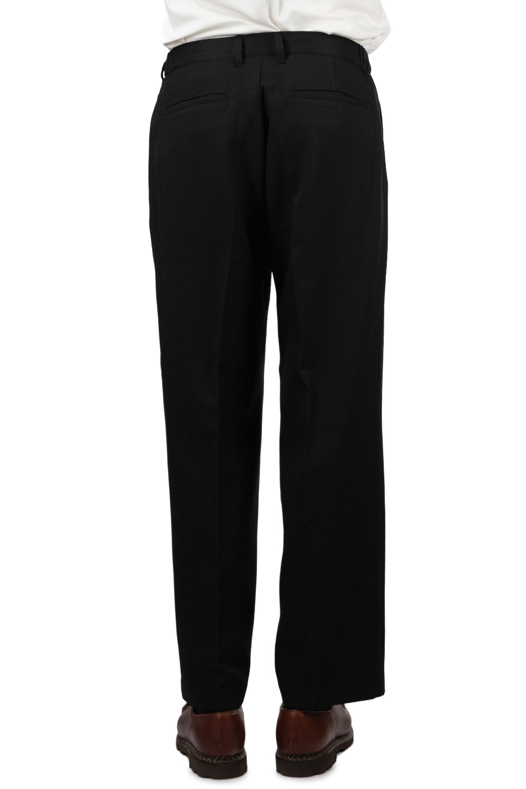 Manual Alphabet - Rodeo Serge One-Tuck Pants - Black