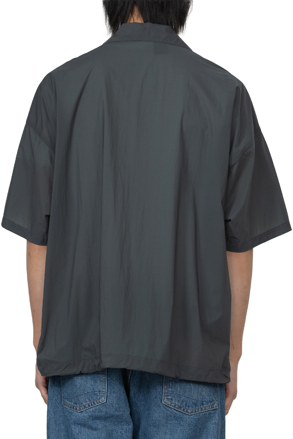 N Hoolywood - Half Sleeve Big Shirt - Charcoal
