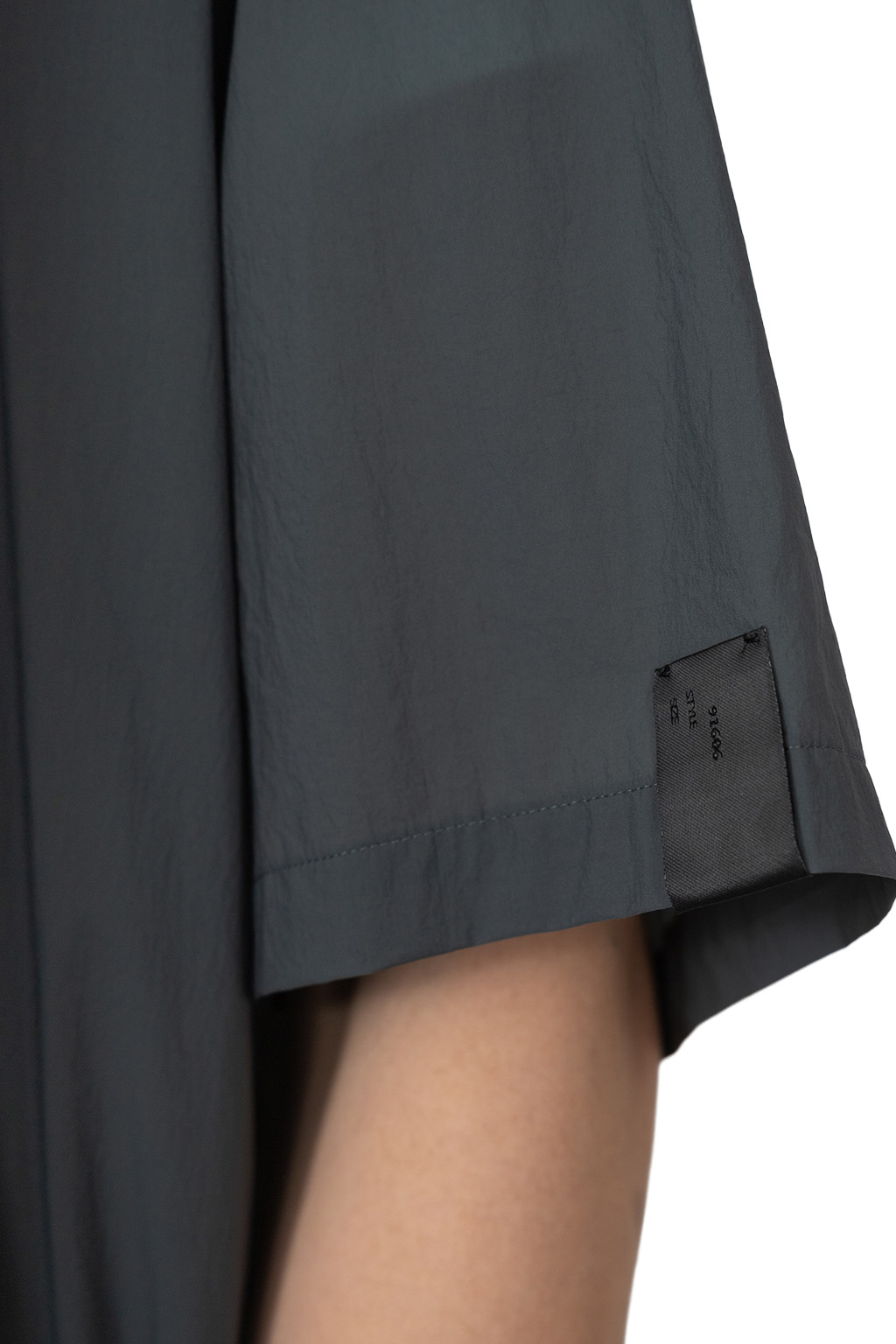 N Hoolywood - Half Sleeve Big Shirt - Charcoal