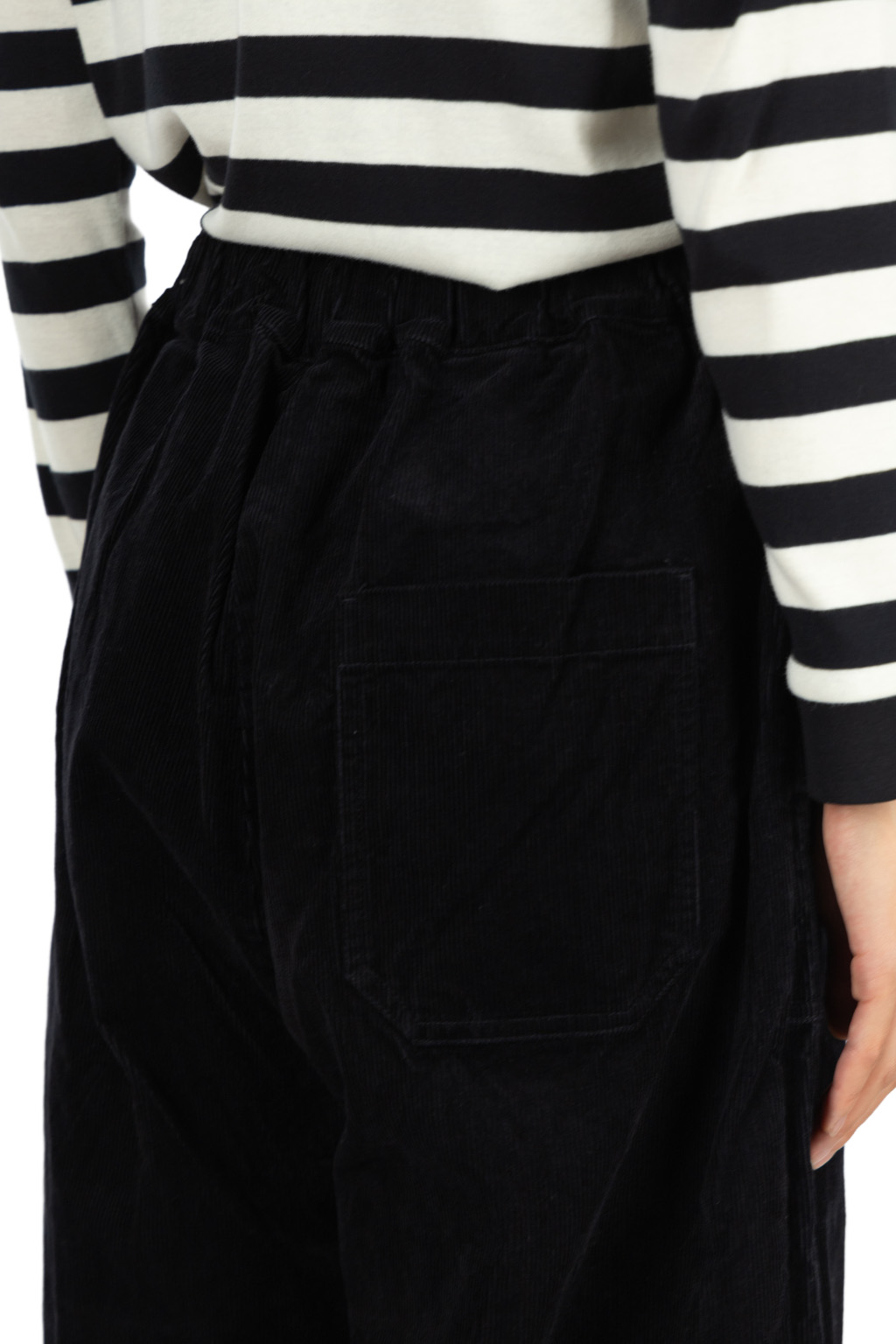 NARU  - 14W Corduroy Craft Pants - Black
