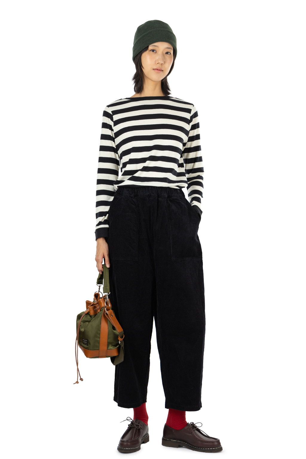NARU  - 14W Corduroy Craft Pants - Black