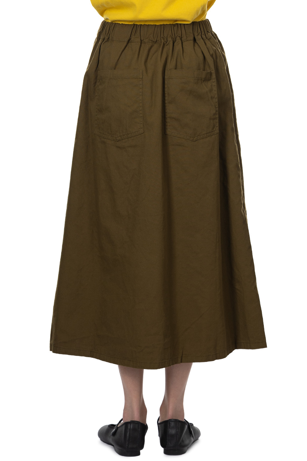 NARU  - Oxford Tyrol Skirt - Khaki