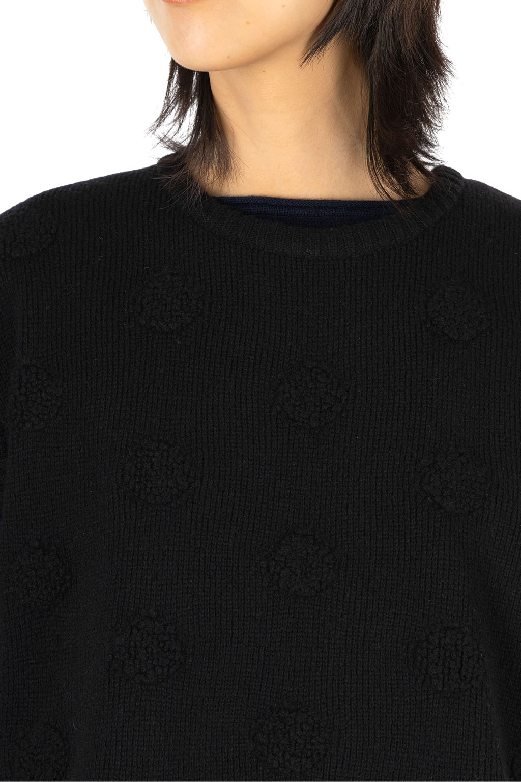 NARU  - Tasmanian Lamb Knit Vest - Black