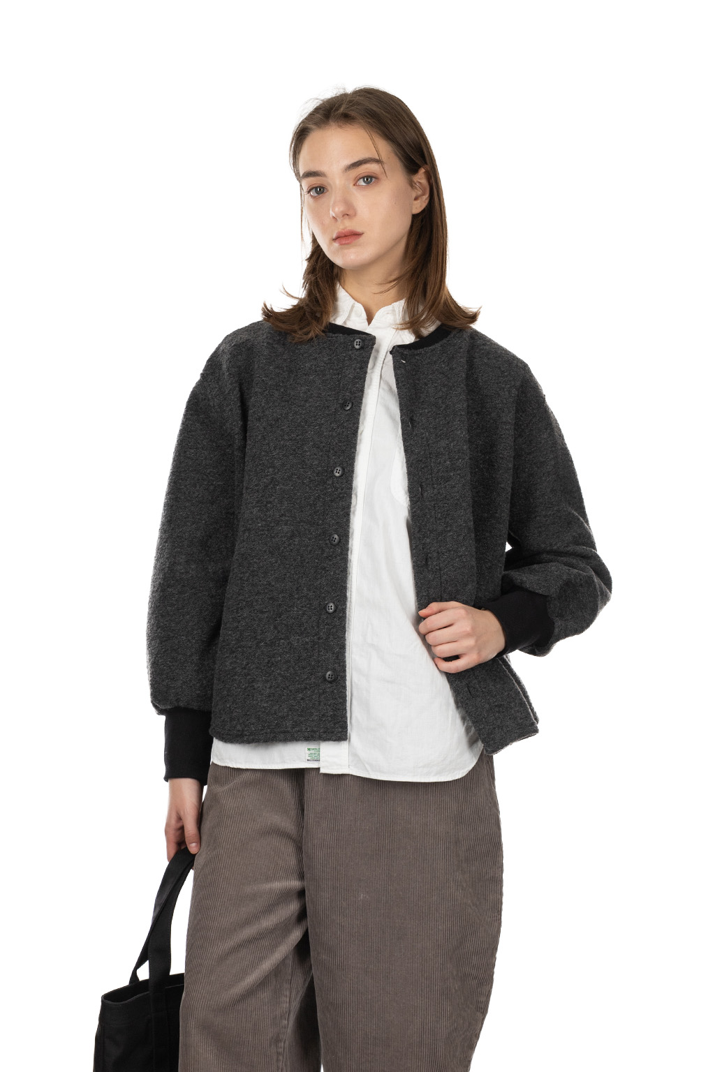 NARU  - Travel Wool Premium Jacket - Charcoal