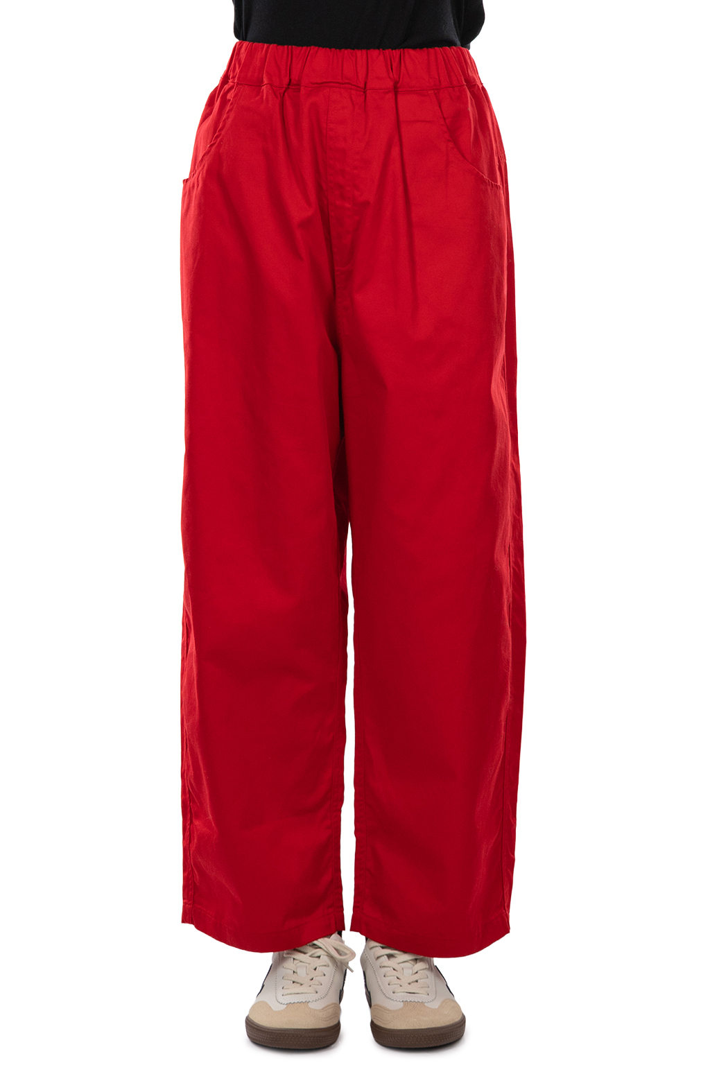 NARU  - Twill Noppo Pants - Red