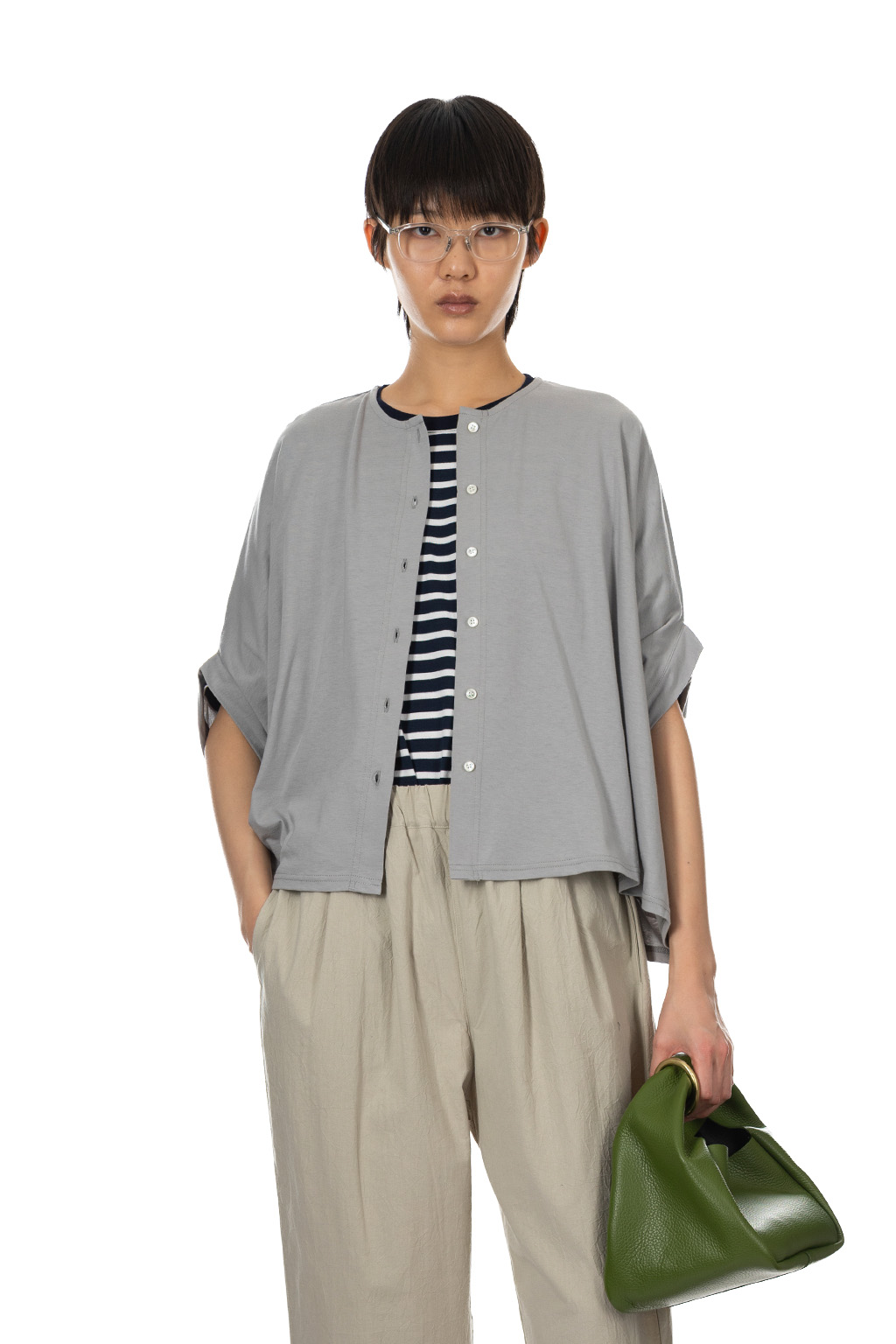 Nachukara - Banzai Cardigan - Grey