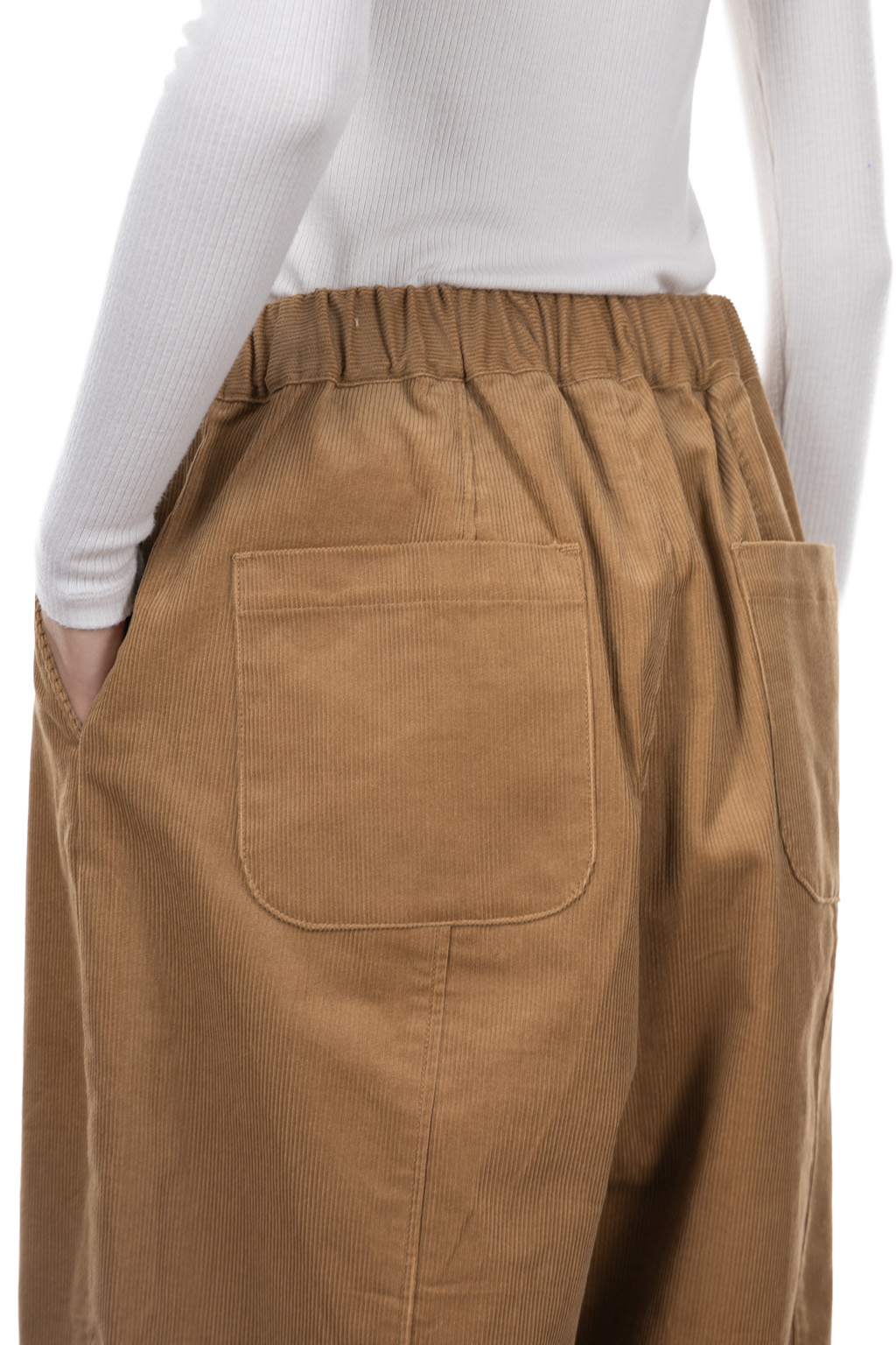 Nachukara - Corduroy Pants - Beige