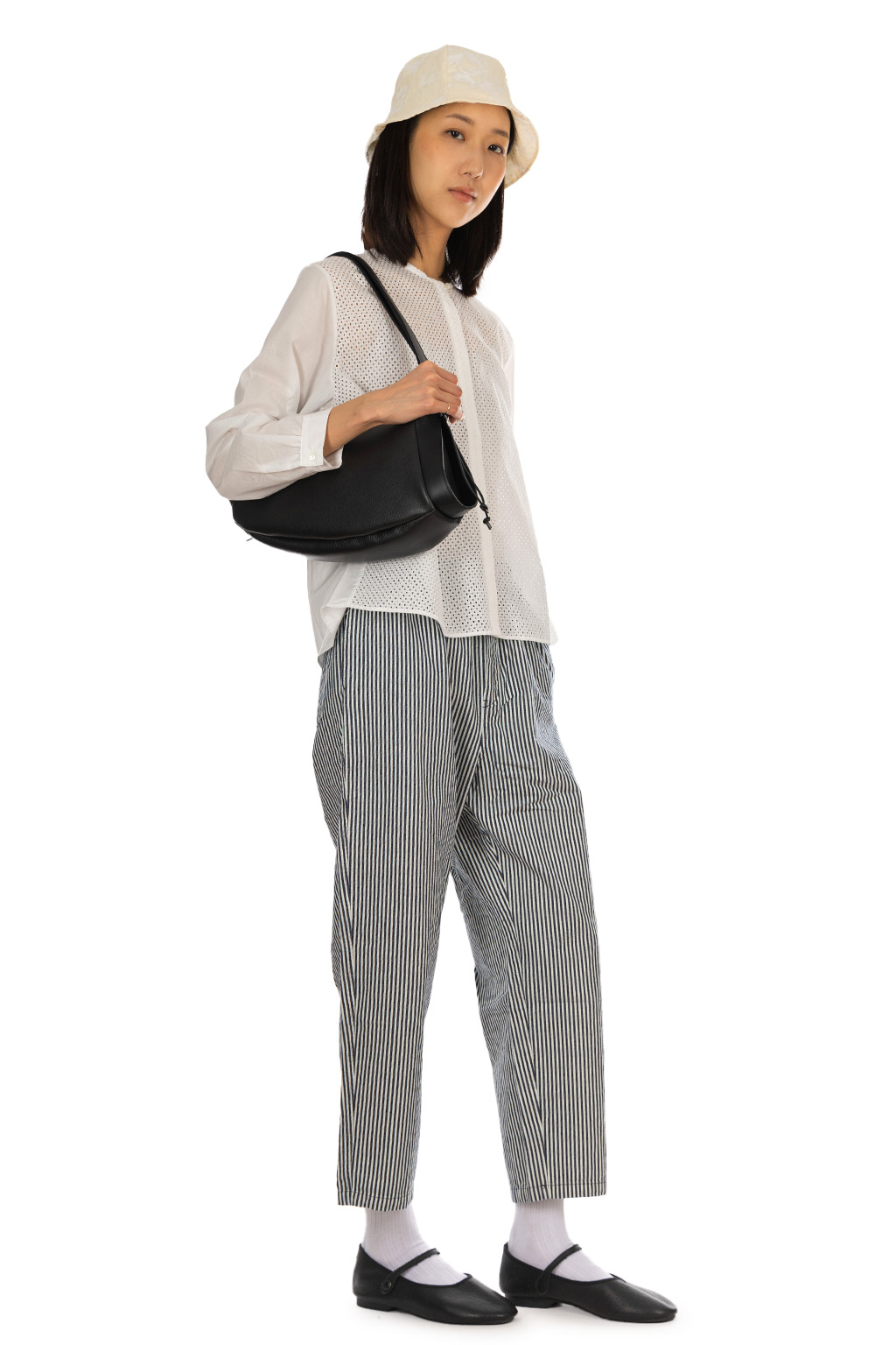 Nachukara - Cotton Lace Combi Blouse