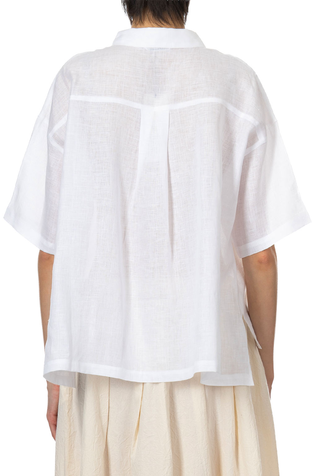 Nachukara - Linen Poplin Shirt - Citrus Yellow