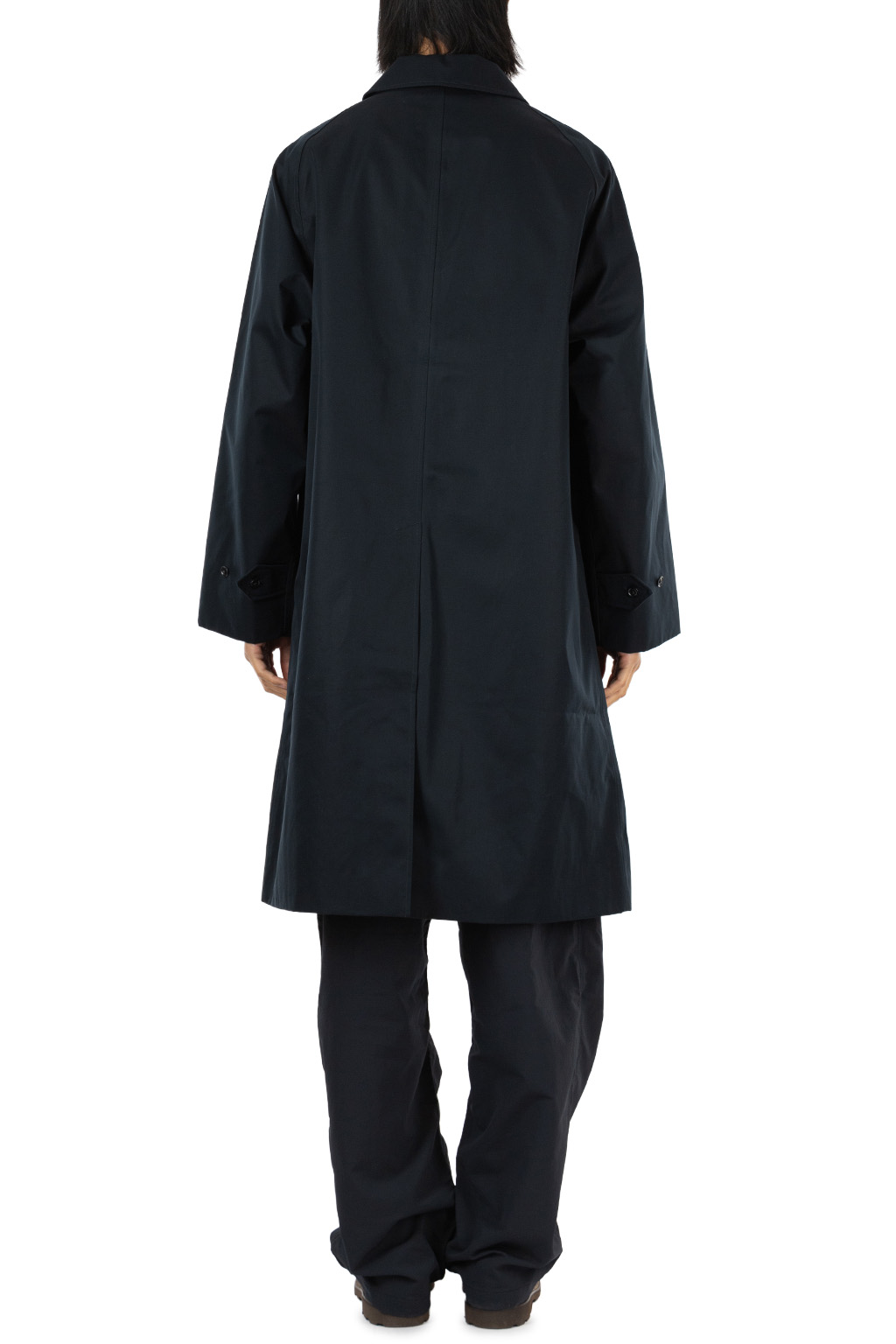 Nanamica (NAN) - 2L Cotton GORE-TEX Balmacaan Coat - Navy