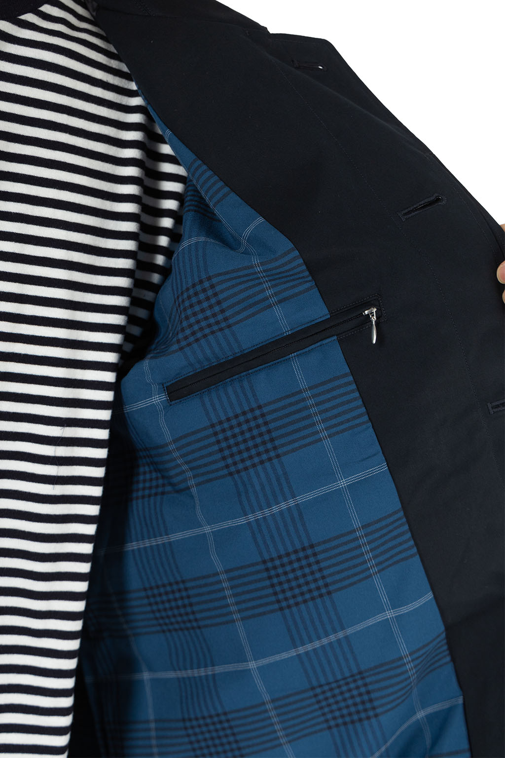 Nanamica (NAN) - 2L Cotton GORE-TEX Balmacaan Coat - Navy