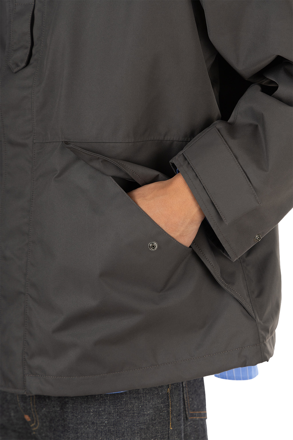Nanamica (NAN) - 2L GORE-TEX Cruiser Jacket - Charcoal