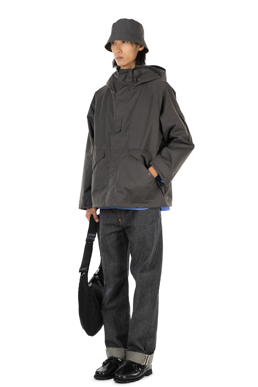 Nanamica (NAN) - 2L GORE-TEX Cruiser Jacket - Charcoal