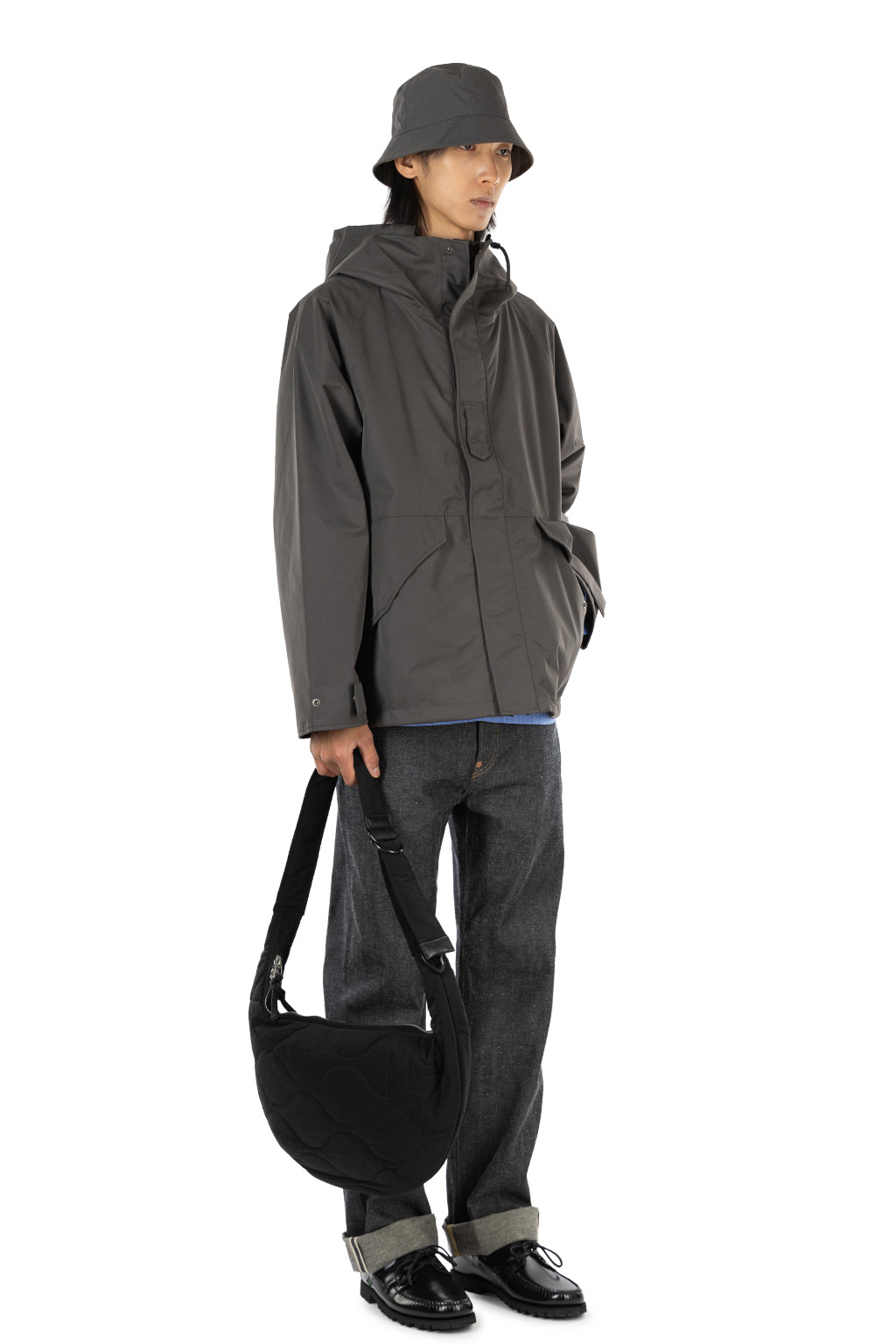 Nanamica (NAN) - 2L GORE-TEX Cruiser Jacket - Charcoal
