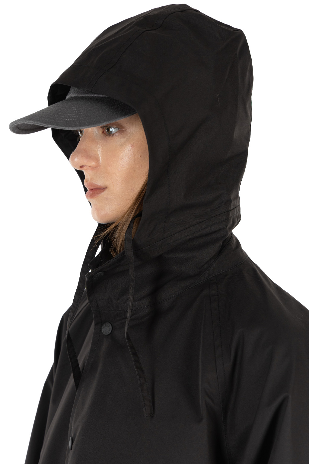 Nanamica (NAN) - 2L GORE-TEX Hooded Coat - Black