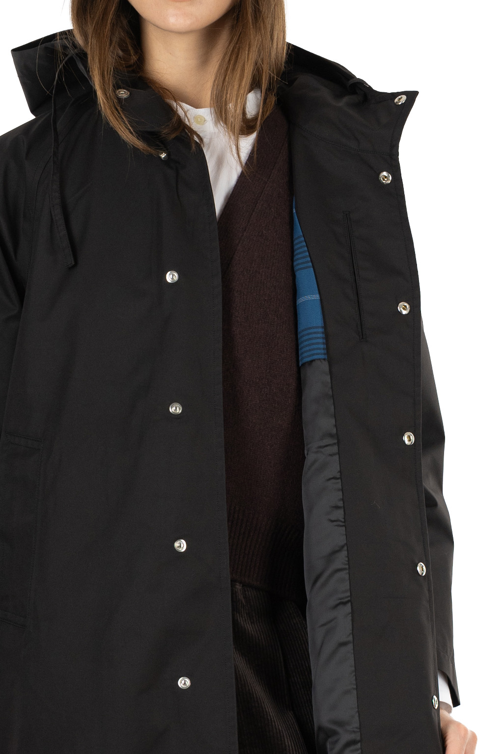 Nanamica (NAN) - 2L GORE-TEX Hooded Coat - Black