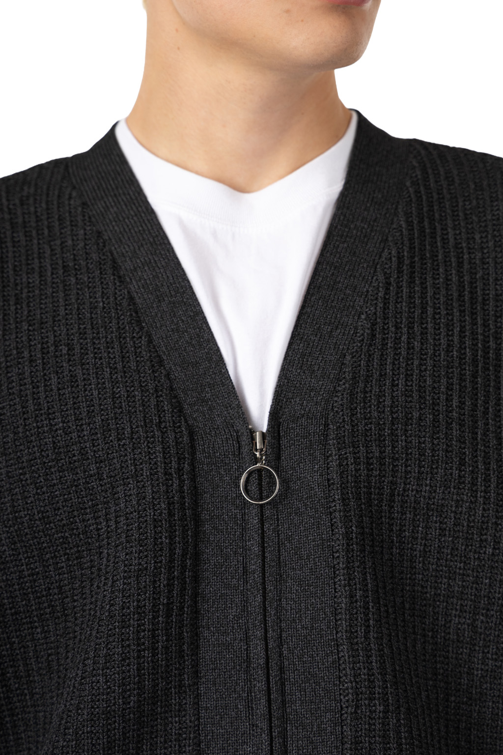 Nanamica (NAN) - 5G Zip Cardigan - Black
