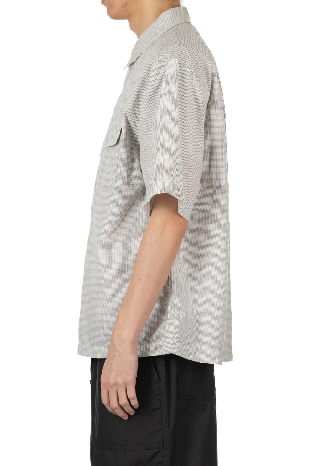 Nanamica (NAN) - Regular Collar Short Sleeves Shirt - Natural