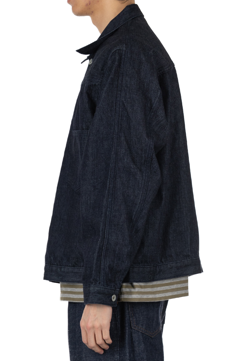 Nanamica (NAN) - Short Denim Jacket - Indigo