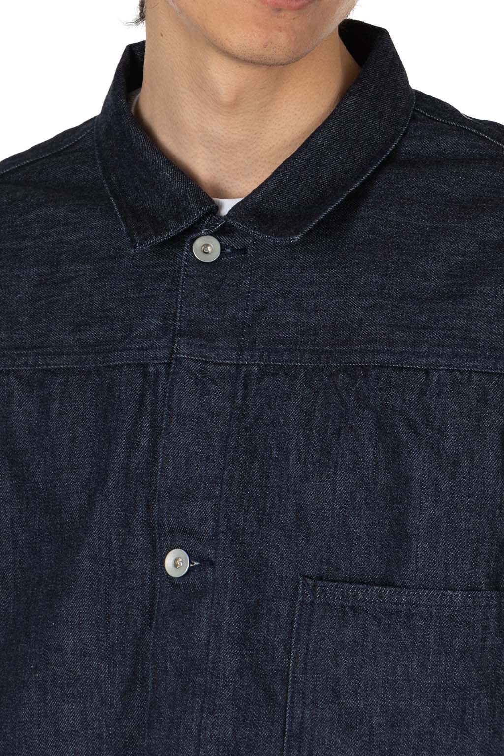 Nanamica (NAN) - Short Denim Jacket - Indigo