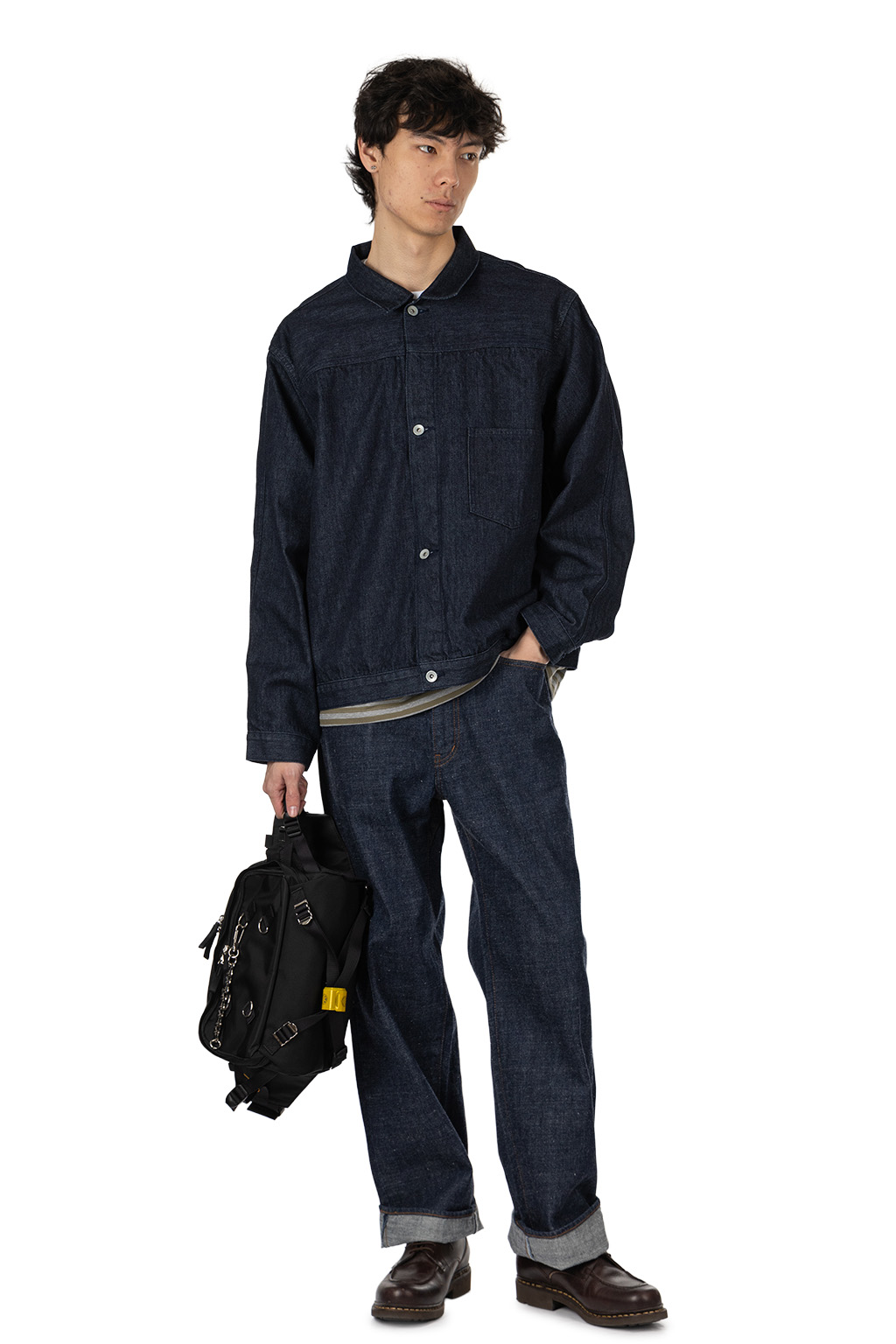 Nanamica (NAN) - Short Denim Jacket - Indigo