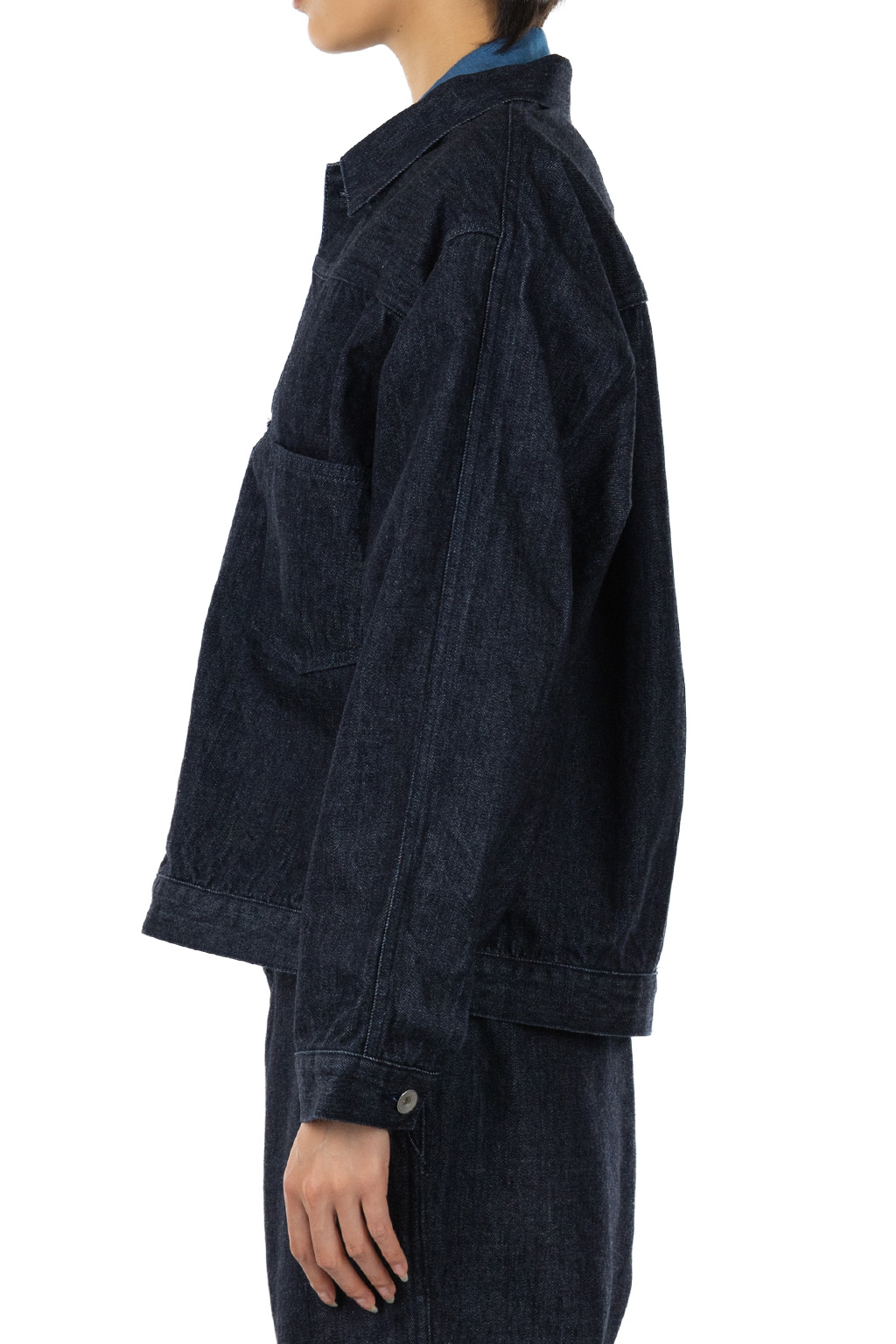 Nanamica (NAN) - Short Denim Jacket - Indigo