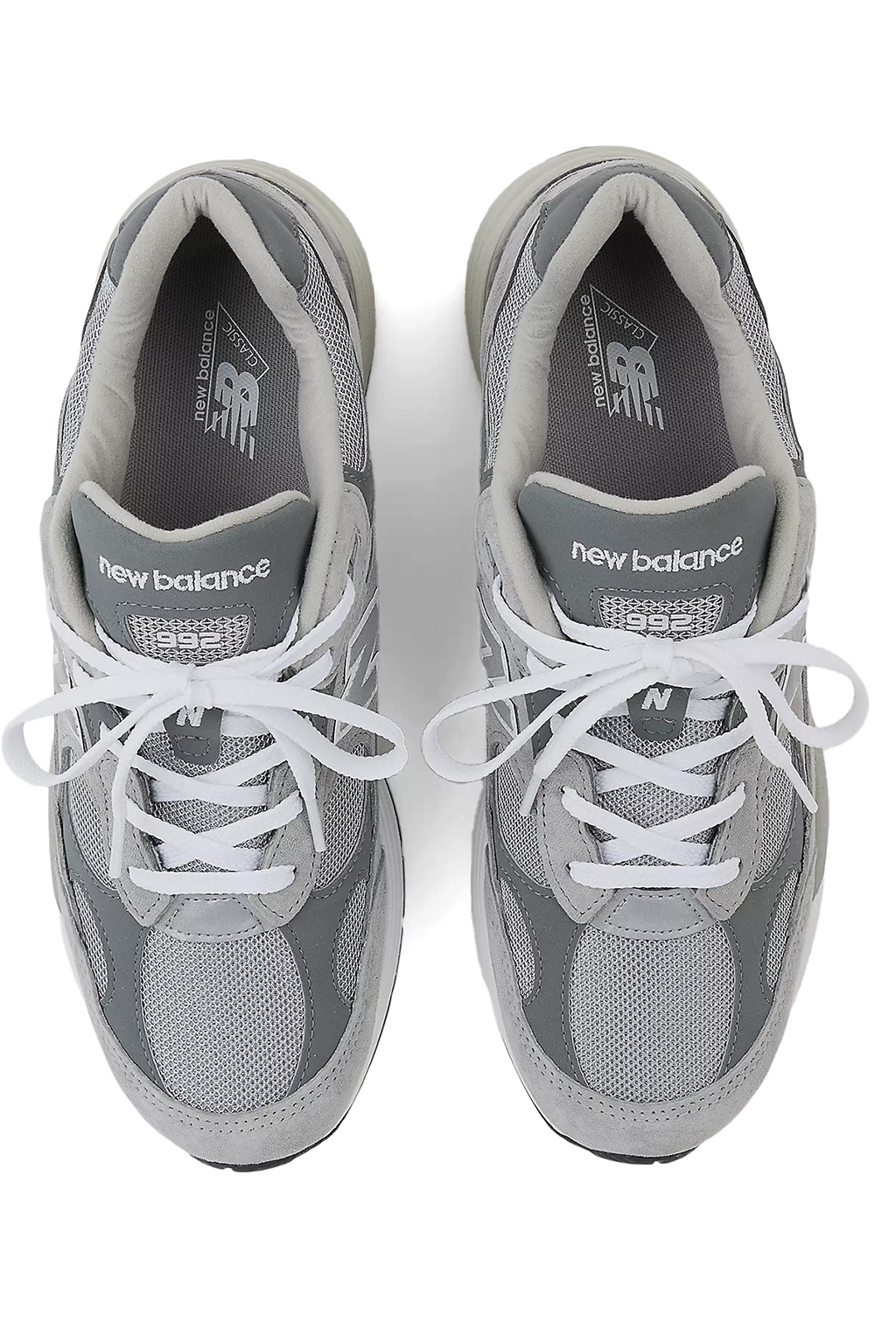 New Balance - U992GY - Made in USA Grey Silver Metallic