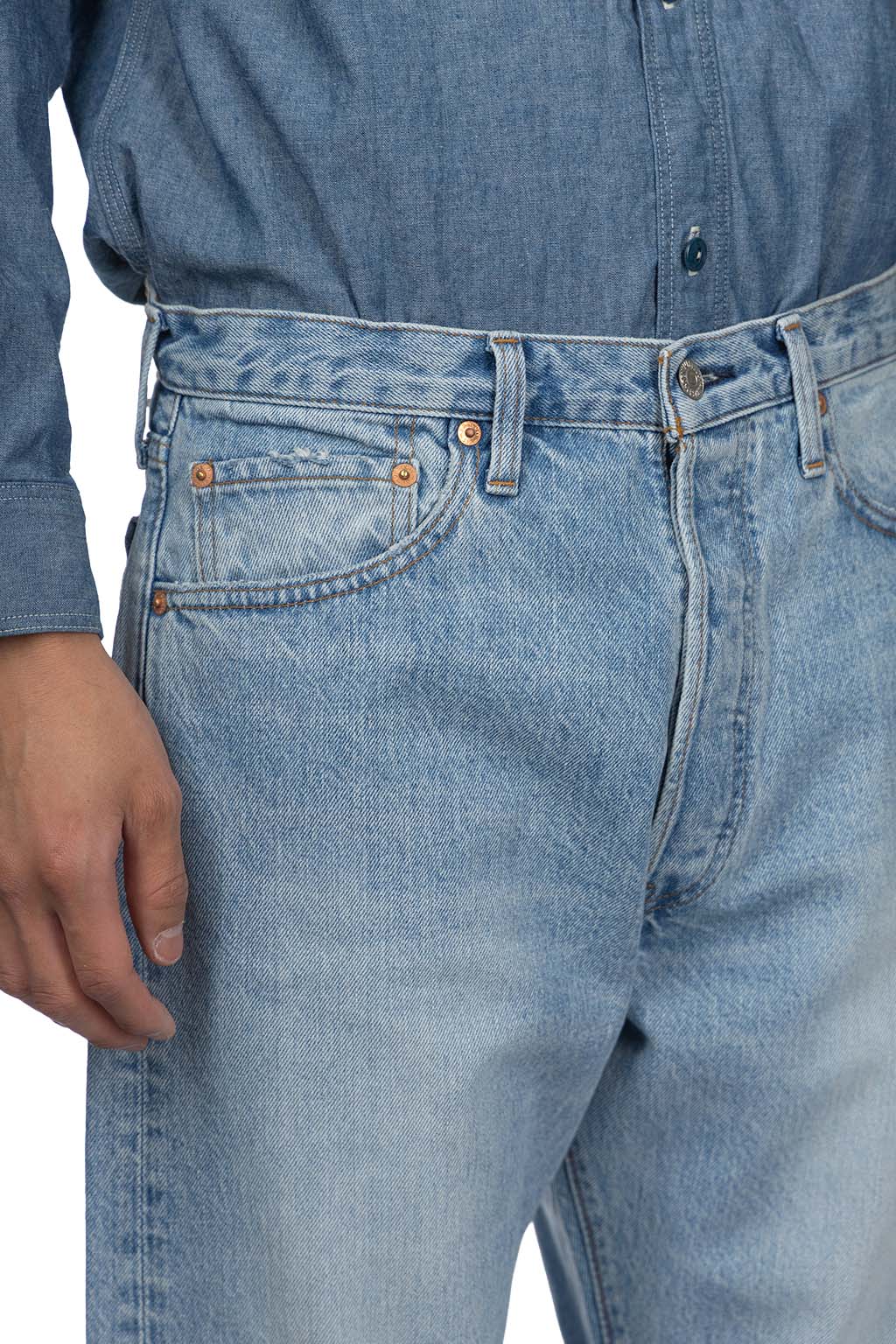 orslow - 105 90'S DENIM SKY BLUE